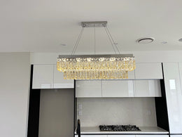 Color Change LED Crystal Pendant Light P333-1M (DEMO)