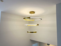 Modern LED Pendant Light P334-3Rings - Galaxy Lighting NZ