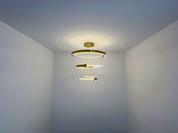 Modern LED Pendant Light P334-3Rings - Galaxy Lighting NZ