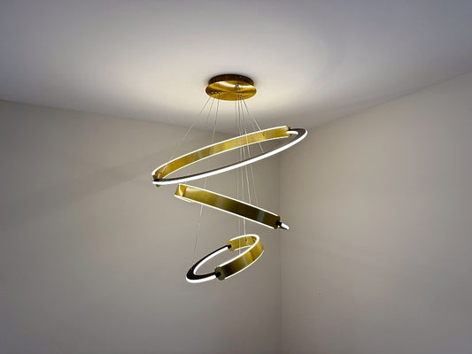 Modern LED Pendant Light P334-3Rings