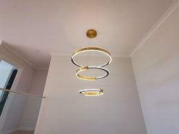 Modern LED Pendant Light P334-3Rings - Galaxy Lighting NZ
