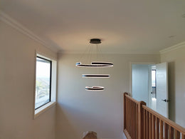 Stylish LED Pendant Light，P335-80cm-3Rings - Galaxy Lighting NZ