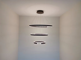 Stylish LED Pendant Light，P335-80cm-3Rings - Galaxy Lighting NZ