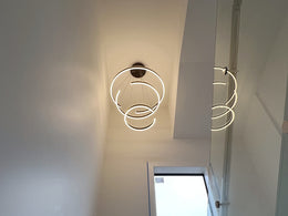 Stylish LED Pendant Light，P335-80cm-3Rings - Galaxy Lighting NZ