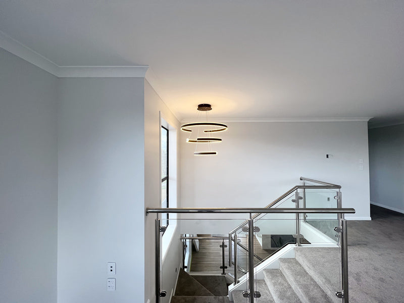 Stylish LED Pendant Light，P335-80cm-3Rings - Galaxy Lighting NZ