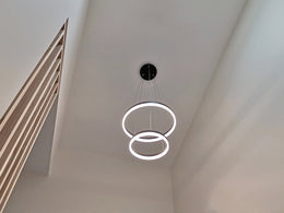 LED Pendant Light P339-Coffee*2Rings - Galaxy Lighting NZ