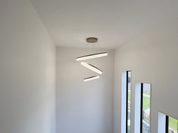 LED Pendant Light P339-Coffee*3Rings - Galaxy Lighting NZ