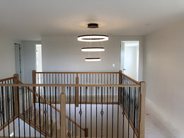 LED Pendant Light P339-Coffee*3Rings - Galaxy Lighting NZ