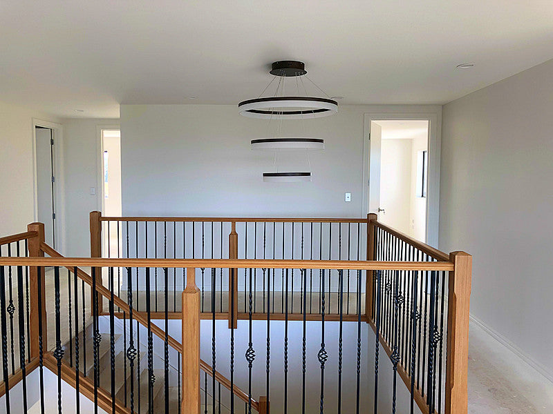 LED Pendant Light P339-Coffee*3Rings - Galaxy Lighting NZ