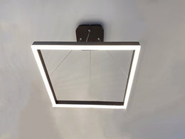 Square LED Pendant Light P340-60cm - Galaxy Lighting NZ