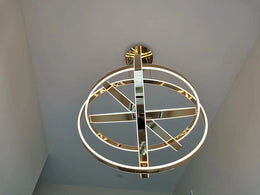 Artisan Gold 360° Rotating LED Pendant Light P343-85m - Galaxy Lighting NZ
