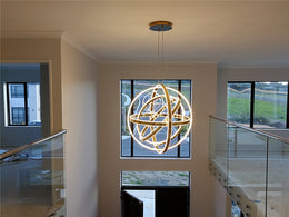 Artisan Gold 360° Rotating LED Pendant Light P343-85m - Galaxy Lighting NZ