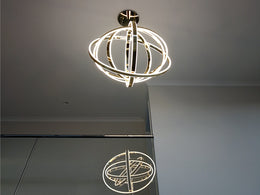 Artisan Gold 360° Rotating LED Pendant Light P343-85m - Galaxy Lighting NZ