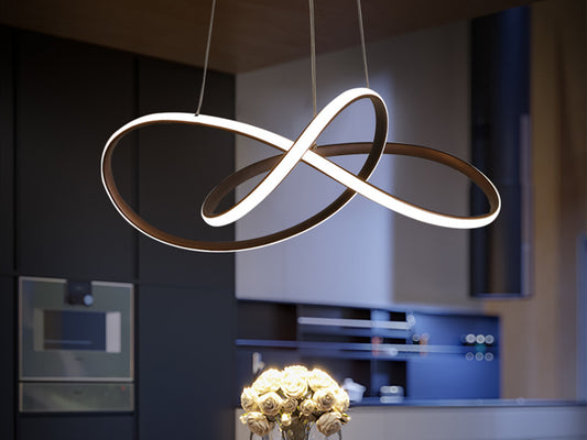 LED Pendant Light P344-60cm - Galaxy Lighting NZ