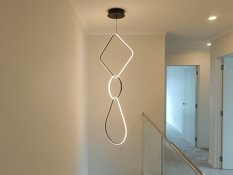 LED Pendant Light P345-50cm - Galaxy Lighting NZ
