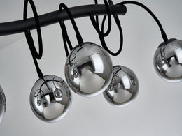 Smokey Grey LED Pendant Light P346-60cm - Galaxy Lighting NZ