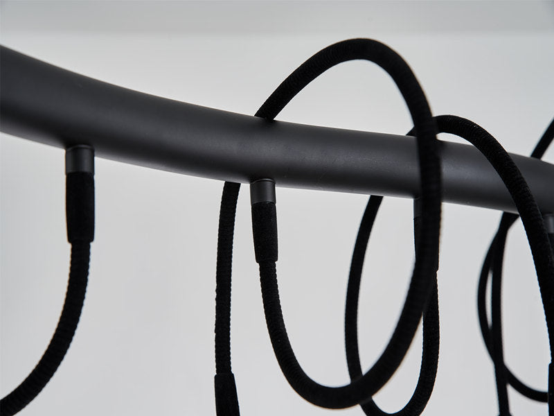 Smokey Grey LED Pendant Light P346-60cm - Galaxy Lighting NZ