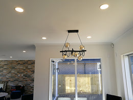 Smokey Grey LED Pendant Light P346-60cm - Galaxy Lighting NZ