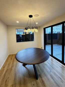 LED Pendant Light P348-80cm-Amber - Galaxy Lighting NZ