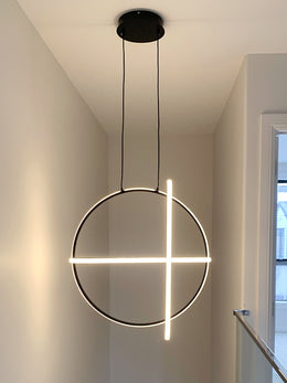 LED Pendant Light P351-75cm - Galaxy Lighting NZ
