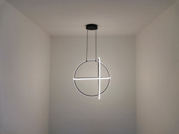 LED Pendant Light P351-75cm - Galaxy Lighting NZ