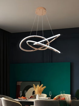 Rose Gold Modern LED Pendant Light P355 - Galaxy Lighting NZ