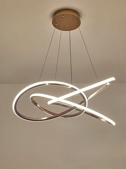 Rose Gold Modern LED Pendant Light P355 - Galaxy Lighting NZ