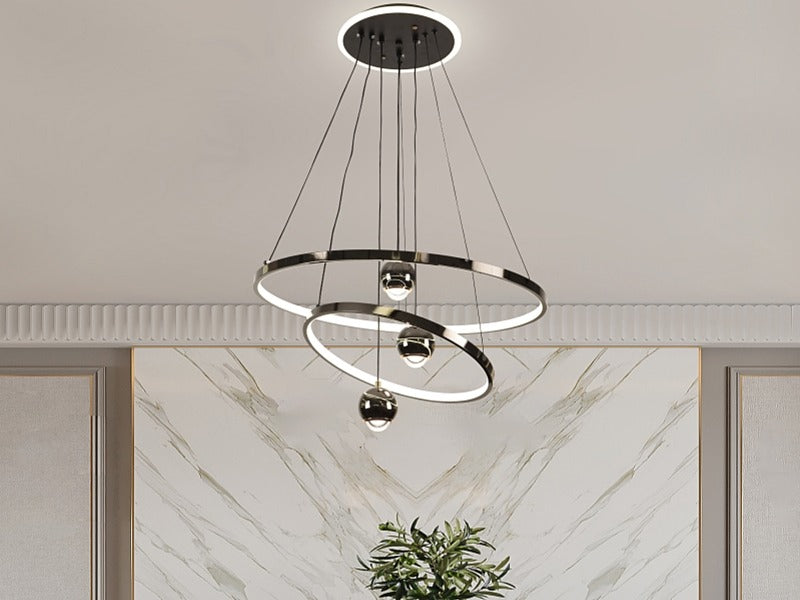 Modern LED Pendant Light P357-60cm - Galaxy Lighting NZ