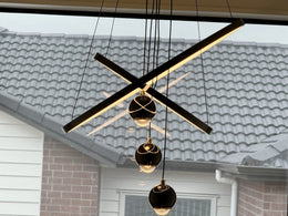 Modern LED Pendant Light P357-60cm - Galaxy Lighting NZ