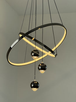 Modern LED Pendant Light P357-60cm - Galaxy Lighting NZ
