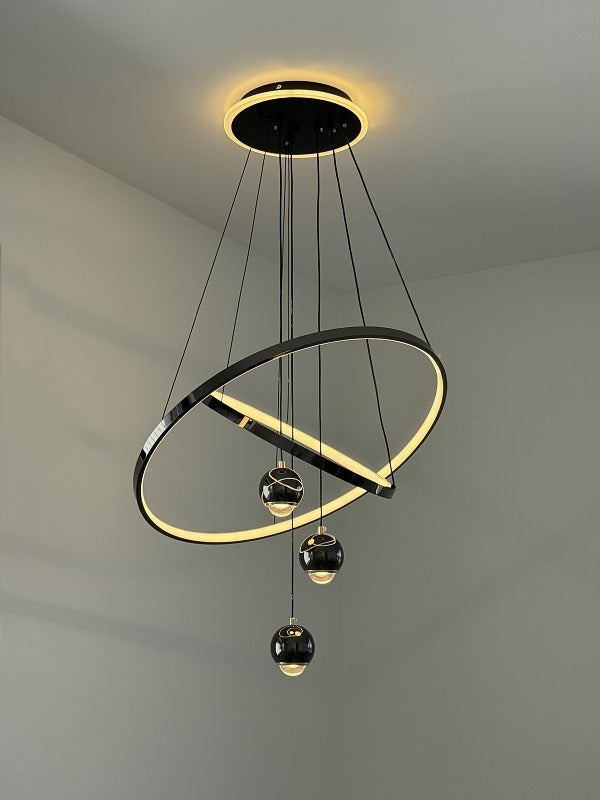 Modern LED Pendant Light P357-60cm - Galaxy Lighting NZ