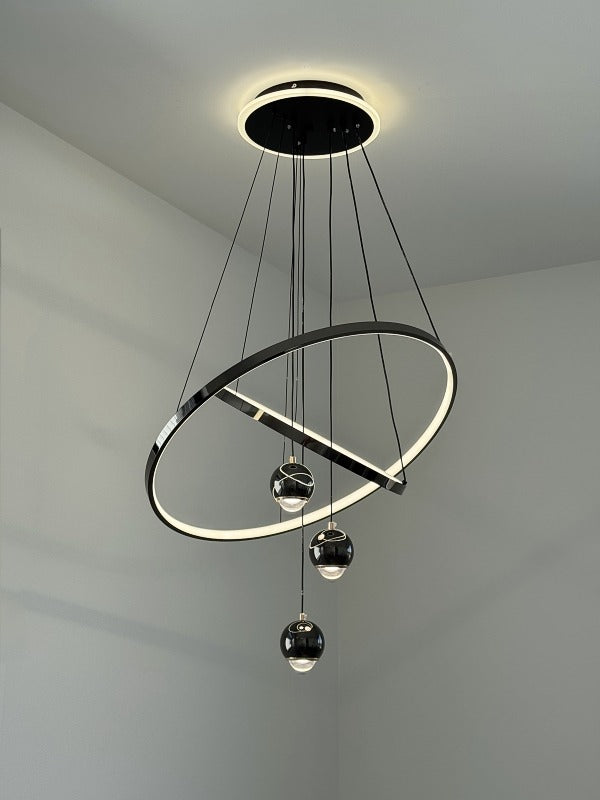 Modern LED Pendant Light P357-60cm - Galaxy Lighting NZ