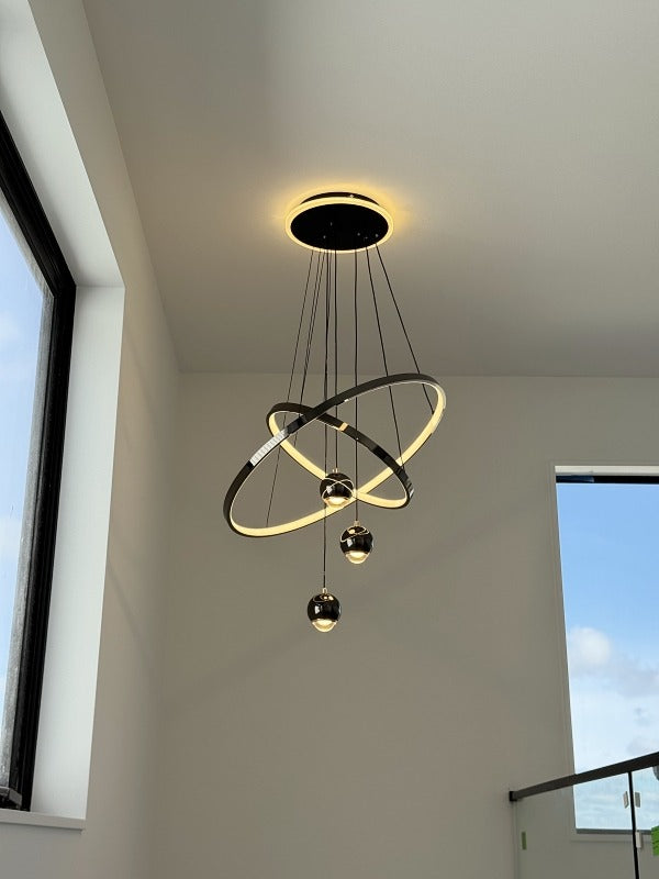 Modern LED Pendant Light P357-60cm - Galaxy Lighting NZ