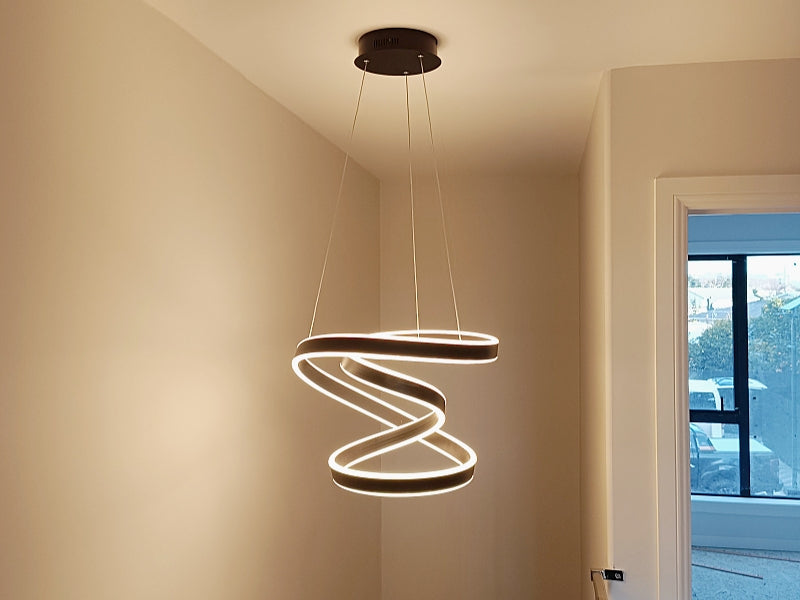 Stylish LED Pendant Light P358-50cm - Galaxy Lighting NZ