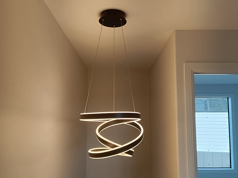 Stylish LED Pendant Light P358-50cm - Galaxy Lighting NZ
