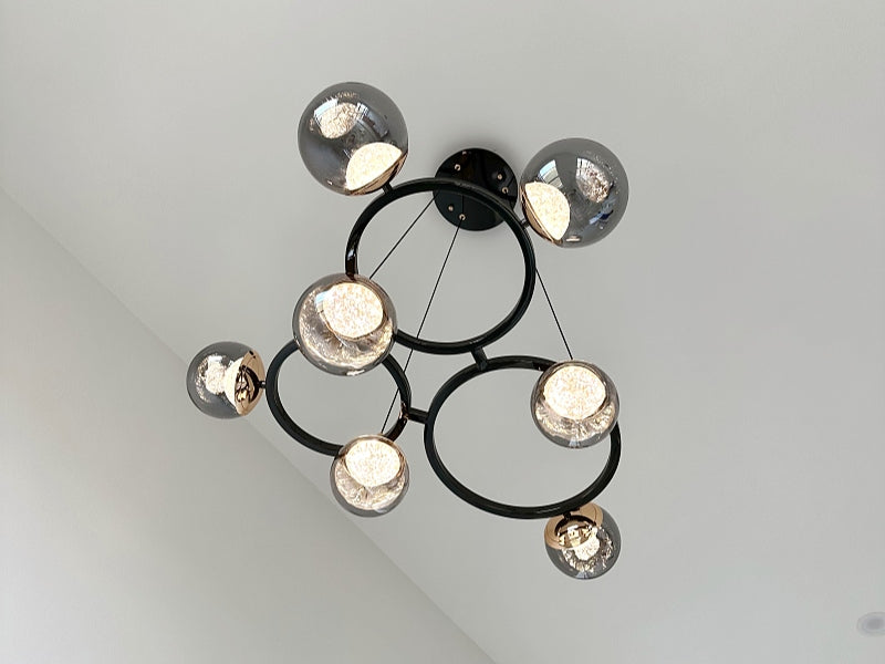 Color Change Smoky Grey LED Pendant Light P364-900 - Galaxy Lighting NZ