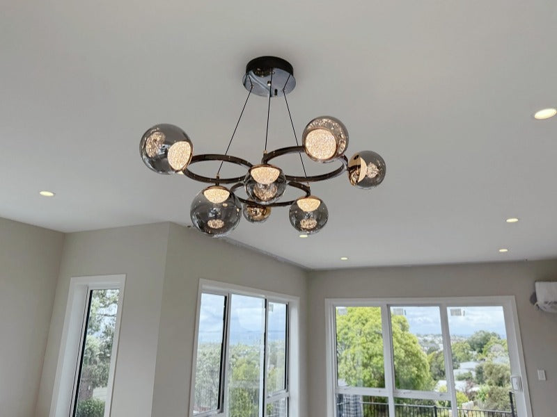 Color Change Smoky Grey LED Pendant Light P364-900 - Galaxy Lighting NZ