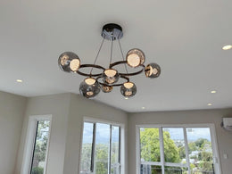Color Change Smoky Grey LED Pendant Light P364-900 - Galaxy Lighting NZ