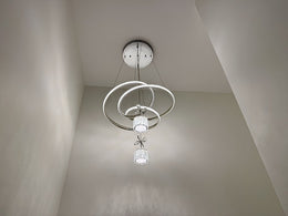 Modern LED Crystal Pendant Light P371-52cm - Galaxy Lighting NZ