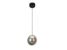 Color Change Smoky Grey LED Pendant Light P402-18cm - Galaxy Lighting NZ