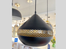 Black Modern Pendant Light P408-B - Galaxy Lighting NZ