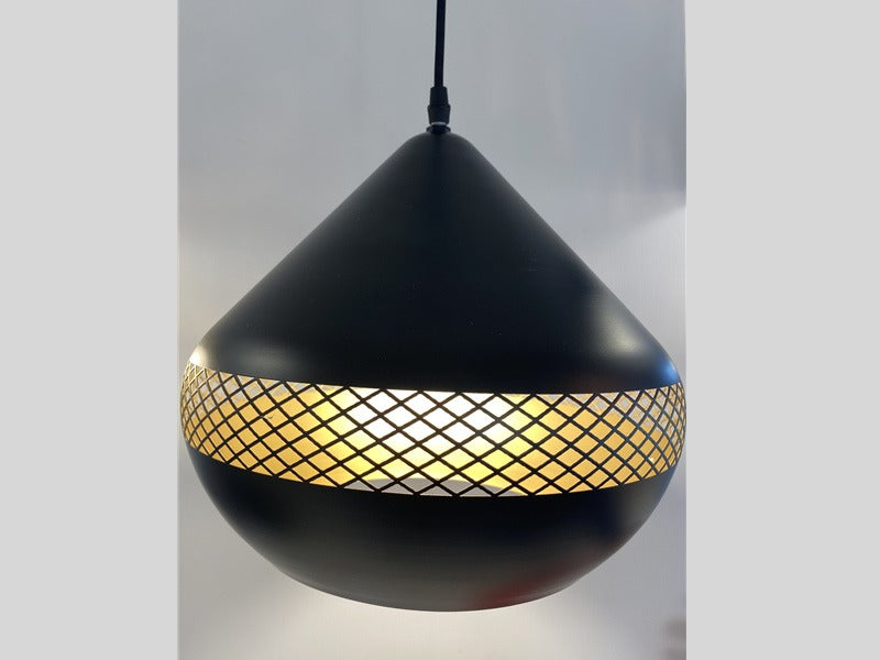 Black Modern Pendant Light P408-B - Galaxy Lighting NZ