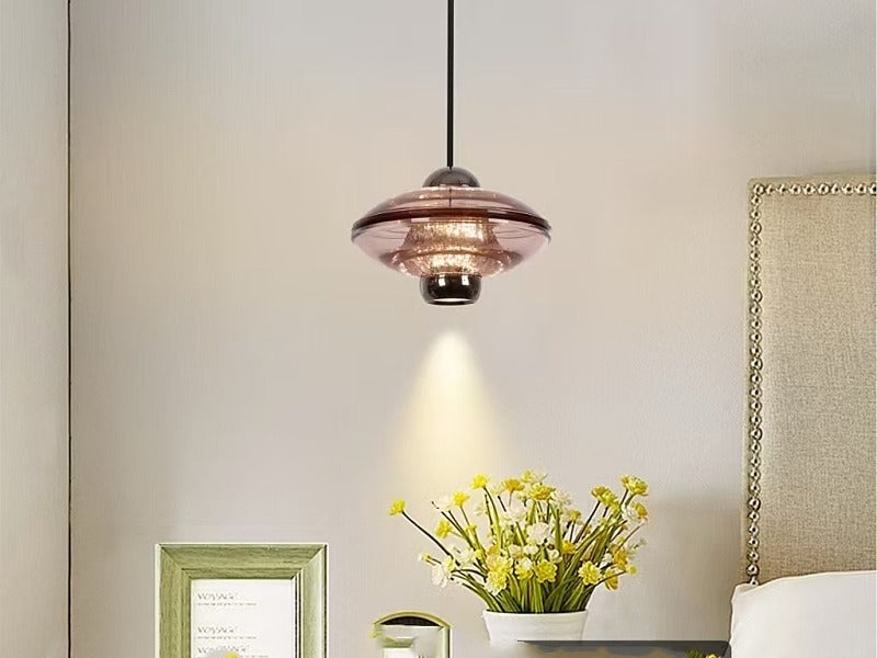 FREE LIFTING Grey Colour LED Pendant Light/Bedside Feature Light P409(DEMO) - Galaxy Lighting NZ