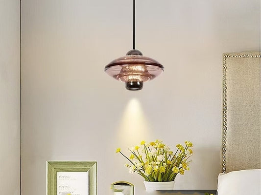 FREE LIFTING Grey Colour LED Pendant Light/Bedside Feature Light P409(DEMO) - Galaxy Lighting NZ