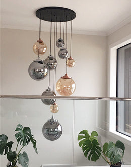 LED Drop Light P410-10Lamps-85cm - Galaxy Lighting NZ