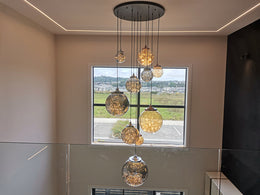 LED Drop Light P410-10Lamps-85cm - Galaxy Lighting NZ