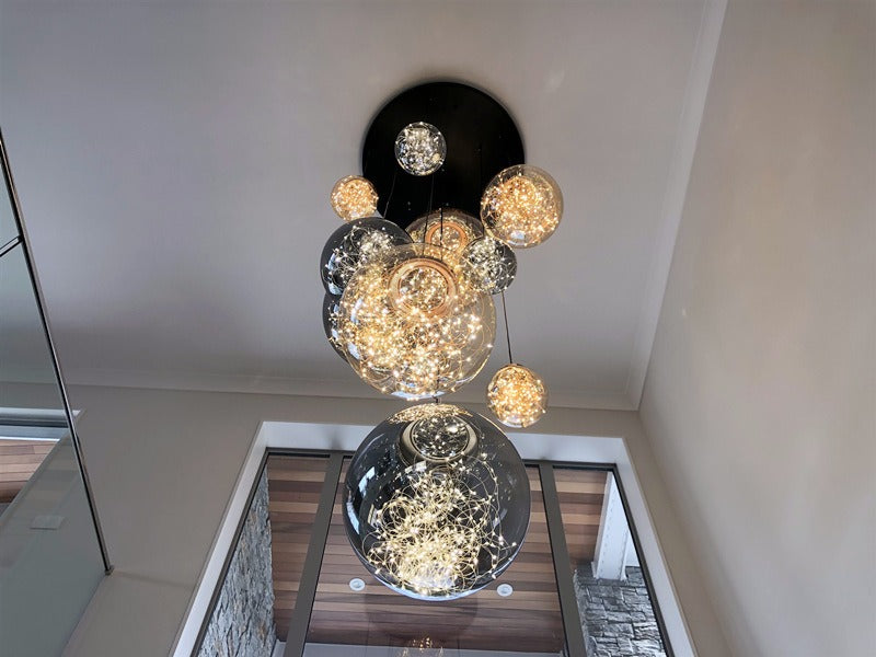 LED Drop Light P410-10Lamps-85cm - Galaxy Lighting NZ