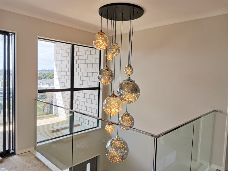 LED Drop Light P410-10Lamps-85cm - Galaxy Lighting NZ