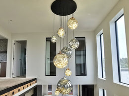 LED Drop Light P410-10Lamps-85cm - Galaxy Lighting NZ