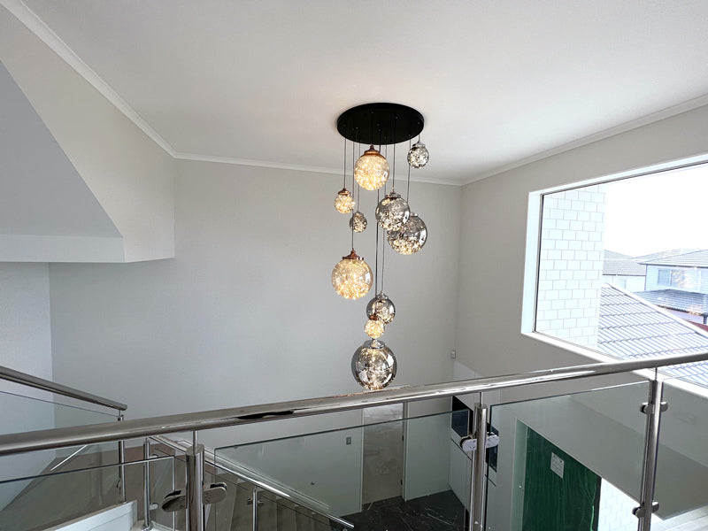 LED Drop Light P410-10Lamps-85cm - Galaxy Lighting NZ